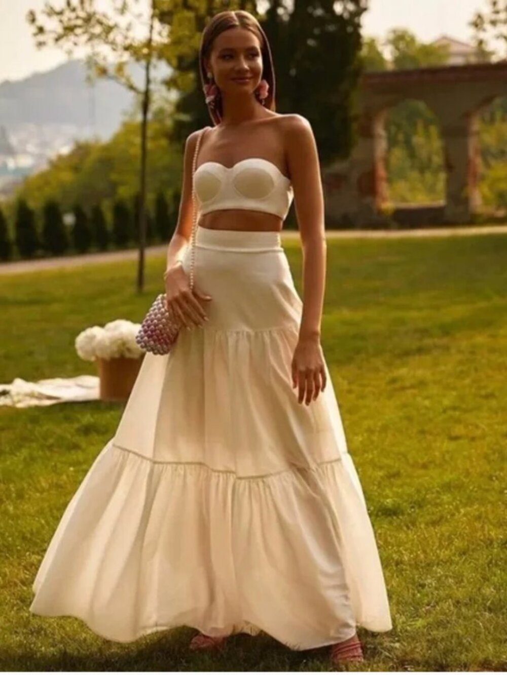 Alamour the Label Dinara Set White XS